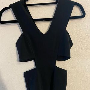 Cut out bodysuit.